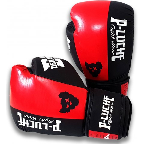 Guantes P-Luche Fight4You Rojo
