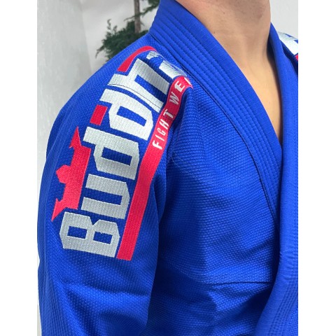 Kimono BJJ Buddha V3 Deluxe Azul
