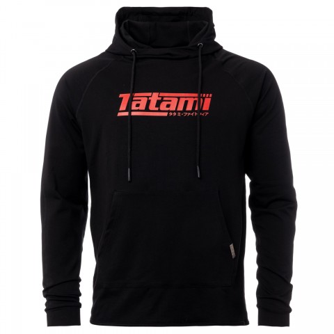 Pullover Tatami Logo Hoodie Black-Red